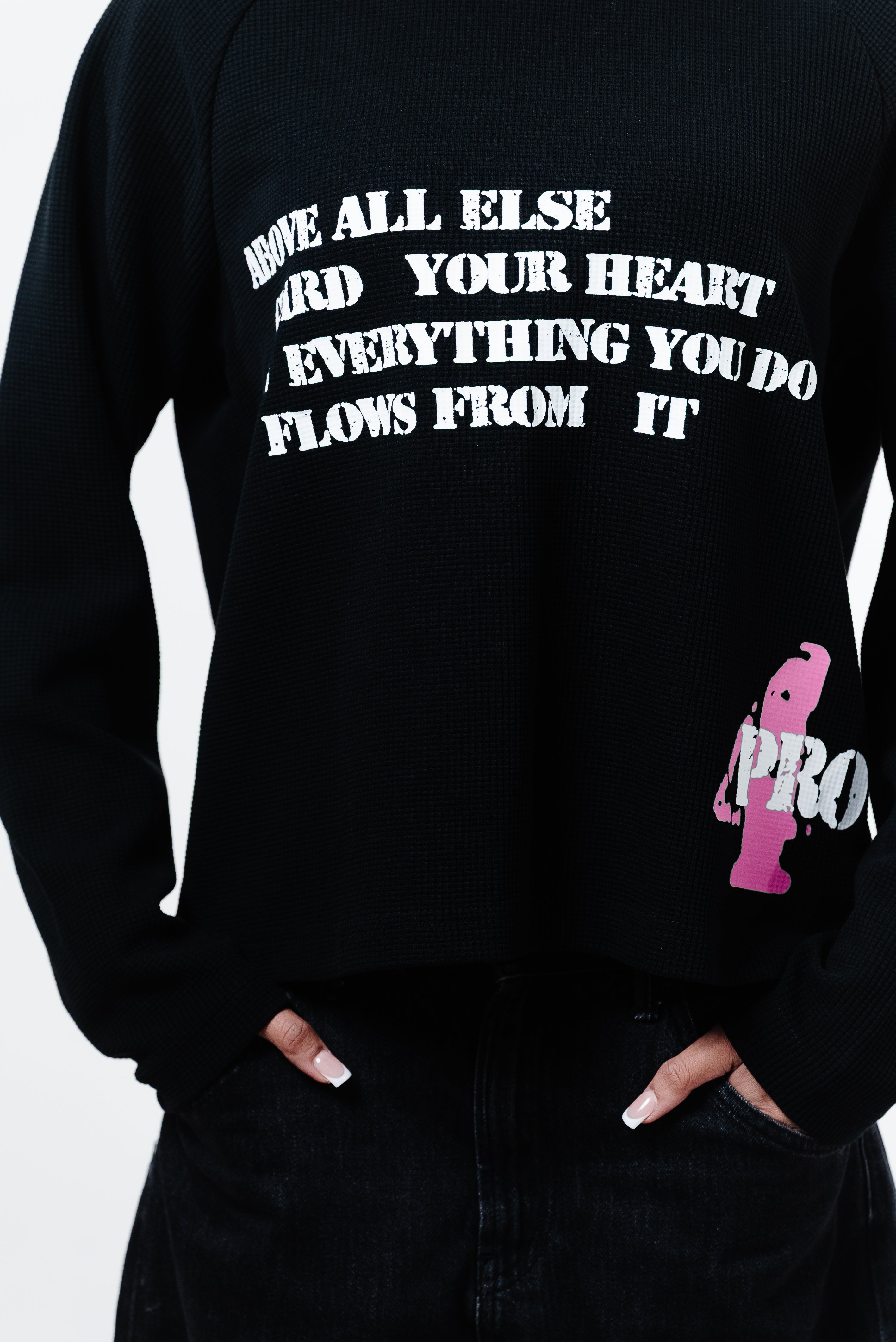 Guard Your Heart - Black Long Sleeve